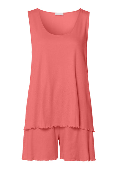 Serena Cotton And Linen Short Pajama Set | Lantana 74793-2347